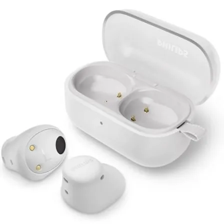 Auriculares Bluetooth Philips TAT2149 con estuche de carga/ Autonomía 6h/ Blancos - Frikibase