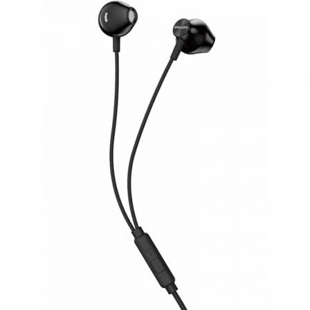 Auriculares Intrauditivos con micrófono Philips TAUE101BK/00/ Jack 3.5/ Negros - Frikibase