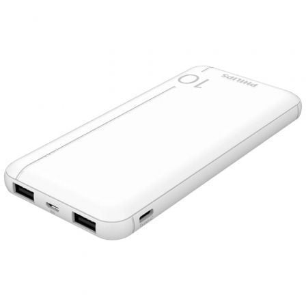 Powerbank 10000mAh Philips DLP1810NW/62/ Blanca - Frikibase