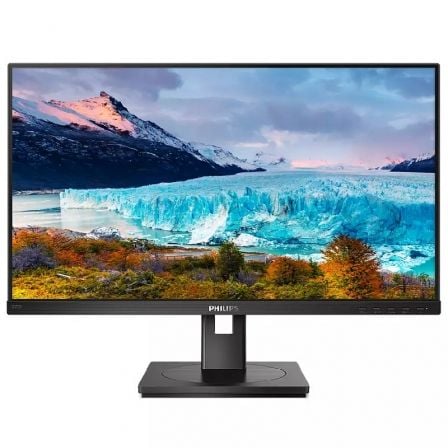 Monitor Profesional Philips S-Line 272S1AE 27"/ Full HD/ Multimedia/ Regulable en altura/ Negro - Frikibase