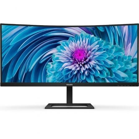 Monitor Profesional Ultrapanorámico Curvo Philips 346E2CUAE 34"/ WQHD/ Multimedia/ Regulable en altura/ Negro - Frikibase