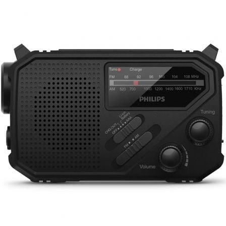 Radio Portátil Philips TAR1609/ Negra - Frikibase