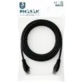 Cable de Red RJ45 UTP Phasak PHK 1703 Cat.6/ 3m/ Negro – imagen 3