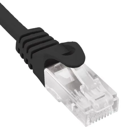 Cable de Red RJ45 UTP Phasak PHK 1750 Cat.6/ 50cm/ Negro - Frikibase