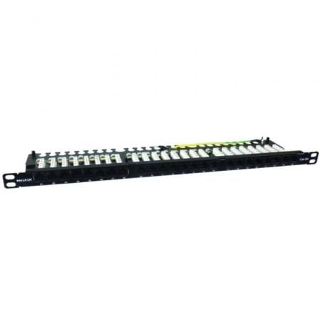 Patch Panel Phasak PU 4811/ 24 Puertos/ Cat.6A/ Altura 0.5U - Frikibase