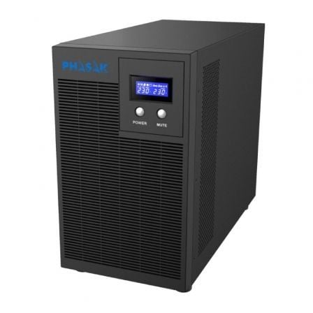 SAI Línea Interactiva Phasak Protekt 3160 VA/ 3160VA-2100W/ 6 Salidas/ Formato Torre - Frikibase
