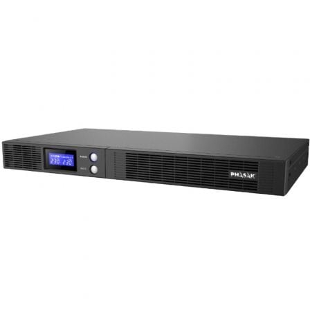 SAI Línea Interactiva Phasak Protekt Slim Rack/ 750VA-450W/ 4 Salidas/ Formato Rack - Frikibase