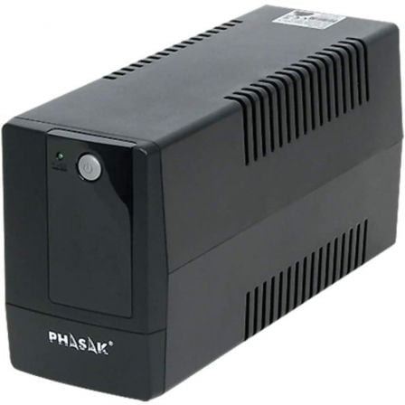 SAI Línea Interactiva Phasak Basic Interactive 600 VA/ 600VA-360W/ 2 Salidas/ Formato Torre - Frikibase