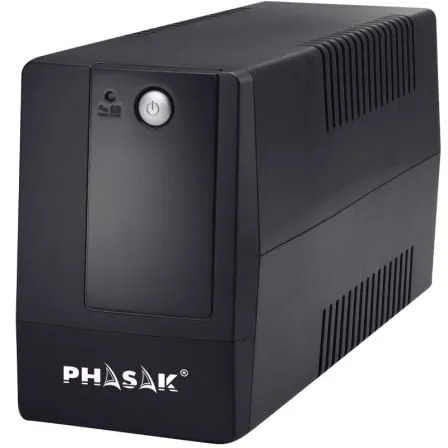 SAI Línea Interactiva Phasak Basic Interactive 800 VA/ 800VA-480W/ 2 Salidas/ Formato Torre - Frikibase