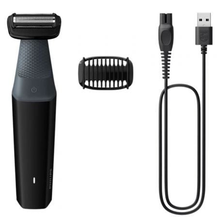 Afeitadora Philips Bodygroom Series 3000 BG3017/ con Batería/ 1 Accesorio - Frikibase