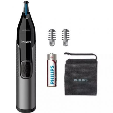 Perfilador Philips Nose Trimmer 3650 Serie 3000/ a Pilas/ 3 Accesorios - Frikibase