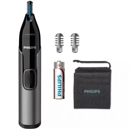 Perfilador Philips Nose Trimmer 3650 Serie 3000/ a Pilas/ 3 Accesorios - Frikibase