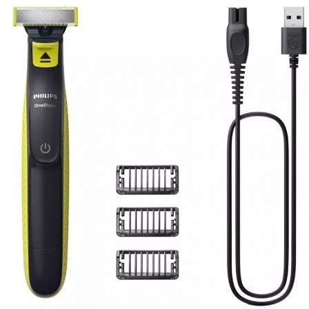 Cortabarbas Philips Oneblade QP2724/10/ con Batería/ 3 Accesorios - Frikibase