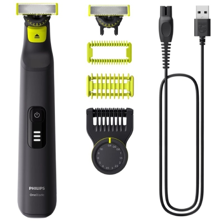 Cortabarbas Philips Oneblade Pro 360 QP6542/15/ con Batería - Frikibase