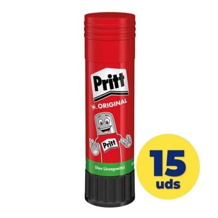 Expositor de Pegamento en Barra Pritt/ 43g/ 15 unidades - Frikibase