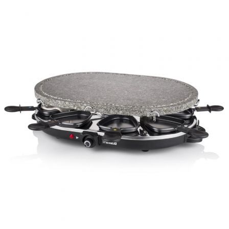 Parrilla Princess Stone 8 Oval & Raclette 162720/ 1200W/ Tamaño 430*300mm - Frikibase