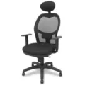 Silla de Oficina Piqueras y Crespo Jorquera 15SM840B840B10CRPC/ Negra – imagen 3