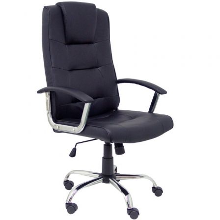 Silla de Oficina Piqueras y Crespo Guadalimar Similpiel 280DBSPNE/ Negro - Frikibase