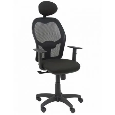 Silla de Oficina Piqueras y Crespo Alocén 345SM840B840B10CRNC/ Negra - Frikibase