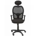 Silla de Oficina Piqueras y Crespo Alocén 345SM840B840B10CRNC/ Negra – imagen 2