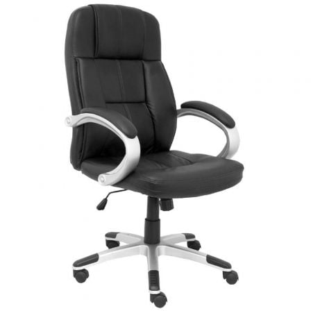 Silla de Oficina Piqueras y Crespo Tobarra 96DBNE/ Negra - Frikibase