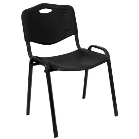 Pack 4 Silla Piqueras y Crespo Iso PACK426INE/ Negra - Frikibase