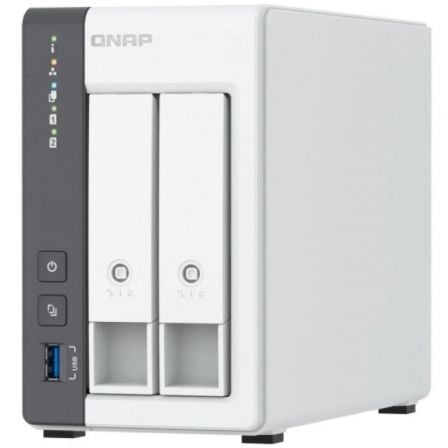 NAS QNAP TS-216G/ 2 Bahías 3.5"- 2.5"/ 4GB DDR4/ Formato Torre - Frikibase