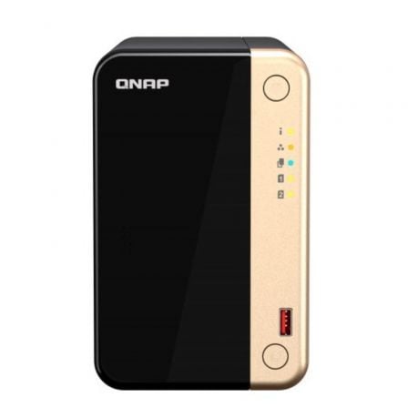 NAS QNAP TS-264-8G/ 2 Bahías 3.5"- 2.5"/ 8GB/ Formato Torre - Frikibase