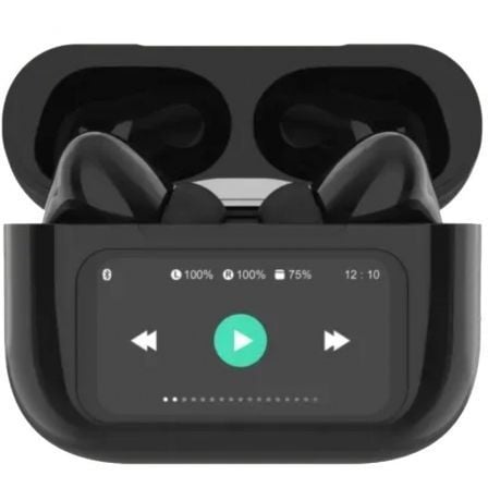 Auriculares Bluetooth Qubo TWS-400BK con estuche de carga/ Autonomía 4h/ Negros - Frikibase