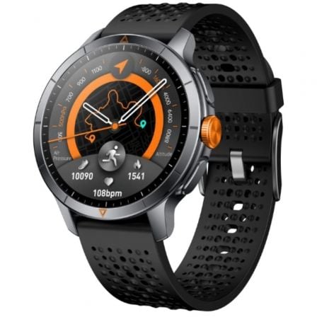 Smartwatch Qubo SMT-500AGP/ Notificaciones/ Frecuencia Cardíaca/ GPS/ Negro - Frikibase