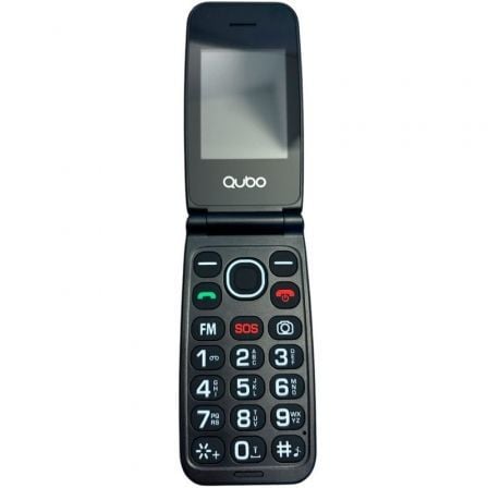 Teléfono Móvil Qubo NEONW-BK 4G para Personas Mayores/ Negro - Frikibase