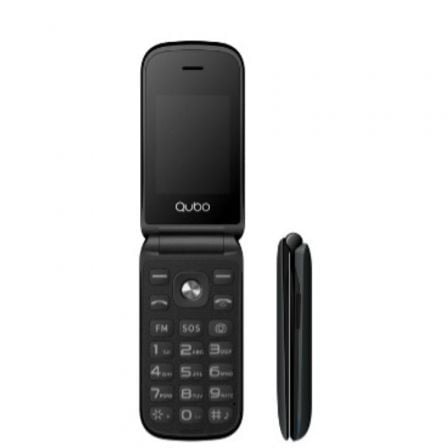 Teléfono Móvil Qubo X-209 4G para Personas Mayores/ Negro - Frikibase