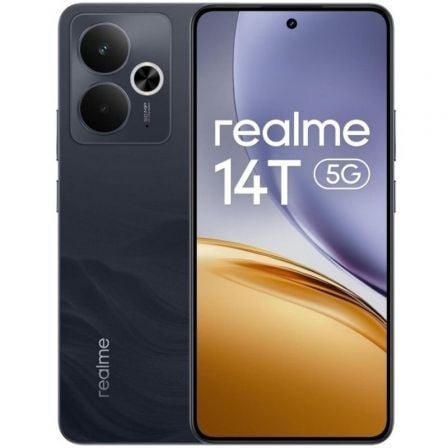 Smartphone Realme 14T 8GB/ 256GB/ 6.67"/ 5G/ Negro - Frikibase