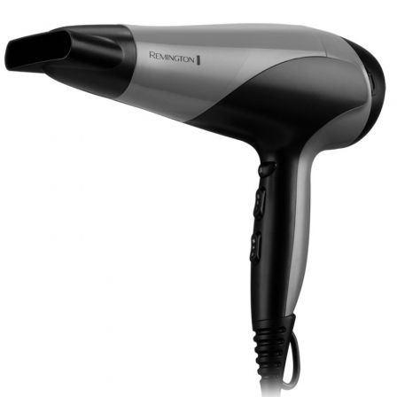Secador Remington Ionic Dry 2200/ 2200W/ Iónico/ Negro y Gris - Frikibase
