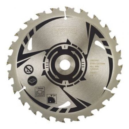 Hoja para Sierra de Sable Ryobi CSB184A1/ 184mm/ Compatible con R18CS7-0 ONE+ - Frikibase