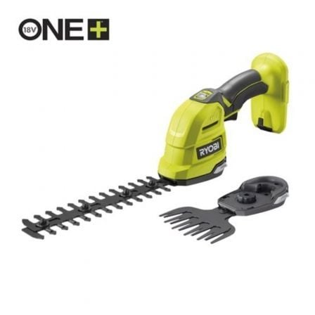 Tijera Arreglasetos y Espada Cortasetos Ryobi ONE+ 18V RY18GSA-0/ Sin Batería ni Cargador - Frikibase