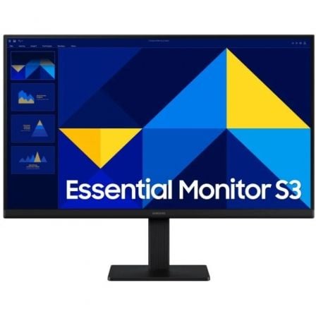 Monitor Profesional Samsung Essential Monitor S3 S24D304GAU/ 24"/ Full HD/ Negro - Frikibase