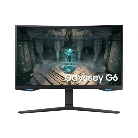 Smart Monitor Gaming Curvo Samsung Odyssey G6 S27BG650EU 27"/ QHD/ 1ms/ 240Hz/ VA/ Multimedia/ Regulable en altura/ Smart TV/ Negro - Frikibase