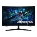 Monitor Gaming Curvo Samsung Odyssey G5 S27CG554EU 27"/ QHD/ 1ms/ 165Hz/ VA/ Negro - Frikibase