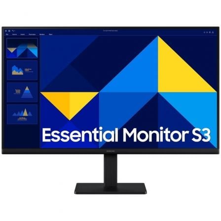 Monitor Profesional Samsung Essential Monitor S3 S27D300GAU/ 27"/ Full HD/ Negro - Frikibase