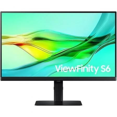 Monitor Profesional Samsung ViewFinity S6 S60UD S27D604UAU 27"/ QHD/ Regulable en Altura/ Negro - Frikibase