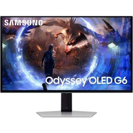 Monitor Gaming Samsung G6 Odyssey OLED S27DG602SU 27"/ QHD/ 0.03ms/ 360Hz/ Regulable en Altura/ Plata - Frikibase