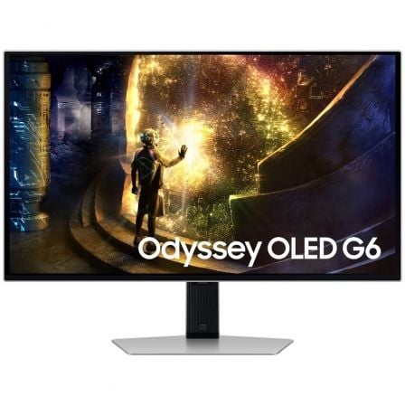 Smart Monitor Gaming Samsung OLED Odyssey G6 S27DG610SU 27"/ QHD/ 0.03ms/ 240Hz/ VA/ Multimedia/ Regulable en altura/ Smart TV/ Plata - Frikibase