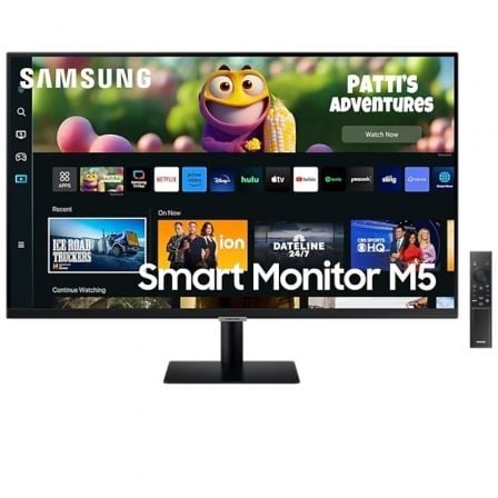 Smart Monitor Samsung M5 S27DM500EU 27"/ Full HD/ Multimedia/ Smart TV/ Negro - Frikibase