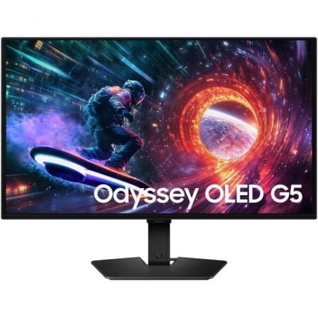 Monitor Gaming Samsung Odyssey G5 G50SF S27FG500SU 27"/ QHD/ 0.03ms/ 180Hz/ QD-OLED/ Negro - Frikibase