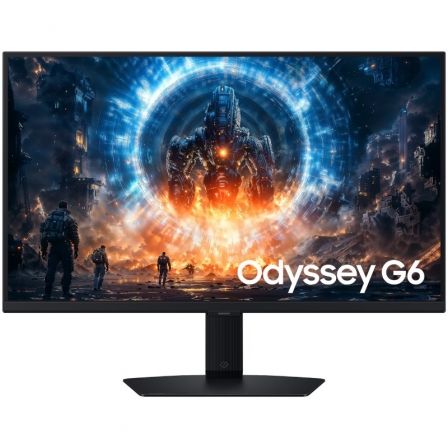 Monitor Gaming Samsung Odyssey G6 G60F S27FG602EU 27"/ QHD/ 1ms/ 350Hz/ IPS/ Regulable en altura/ Negro - Frikibase