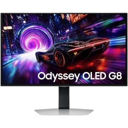 Monitor Gaming Samsung Odyssey OLED G8 G81SF S27FG816SU 27"/ 4K/ 0.03ms/ 240Hz/ QD-OLED/ Regulable en altura/ Plata - Frikibase