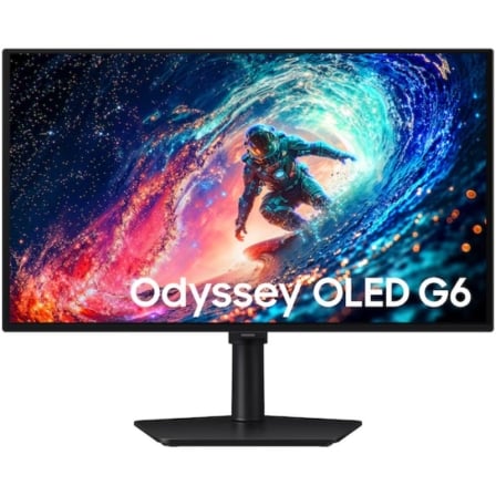 Monitor Gaming Samsung Odyssey OLED G6 G61SH S27HG612SU 27"/ QHD/ 0.03ms/ 240Hz/ QD-OLED/ Regulable en altura/ Negro - Frikibase