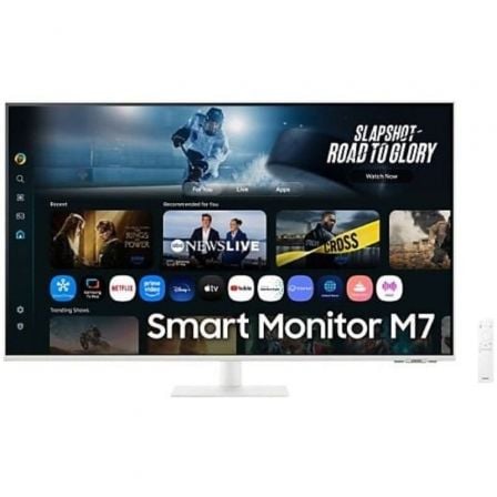 Smart Monitor Samsung M7 S32FM701UU 32"/ 4K/ Multimedia/ Smart TV/ Blanco - Frikibase