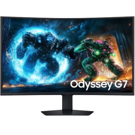 Monitor Gaming Curvo Samsung Odyssey G7 G75F 37"/ 4K/ 1ms/ 165Hz/ VA/ Regulable en altura/ Negro - Frikibase